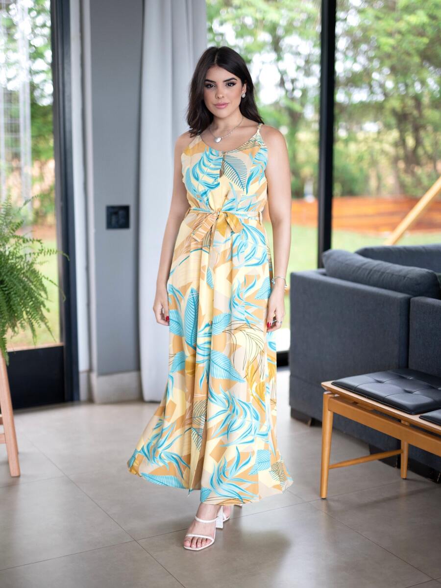 Women Dresses - 藍色 - 查看 1