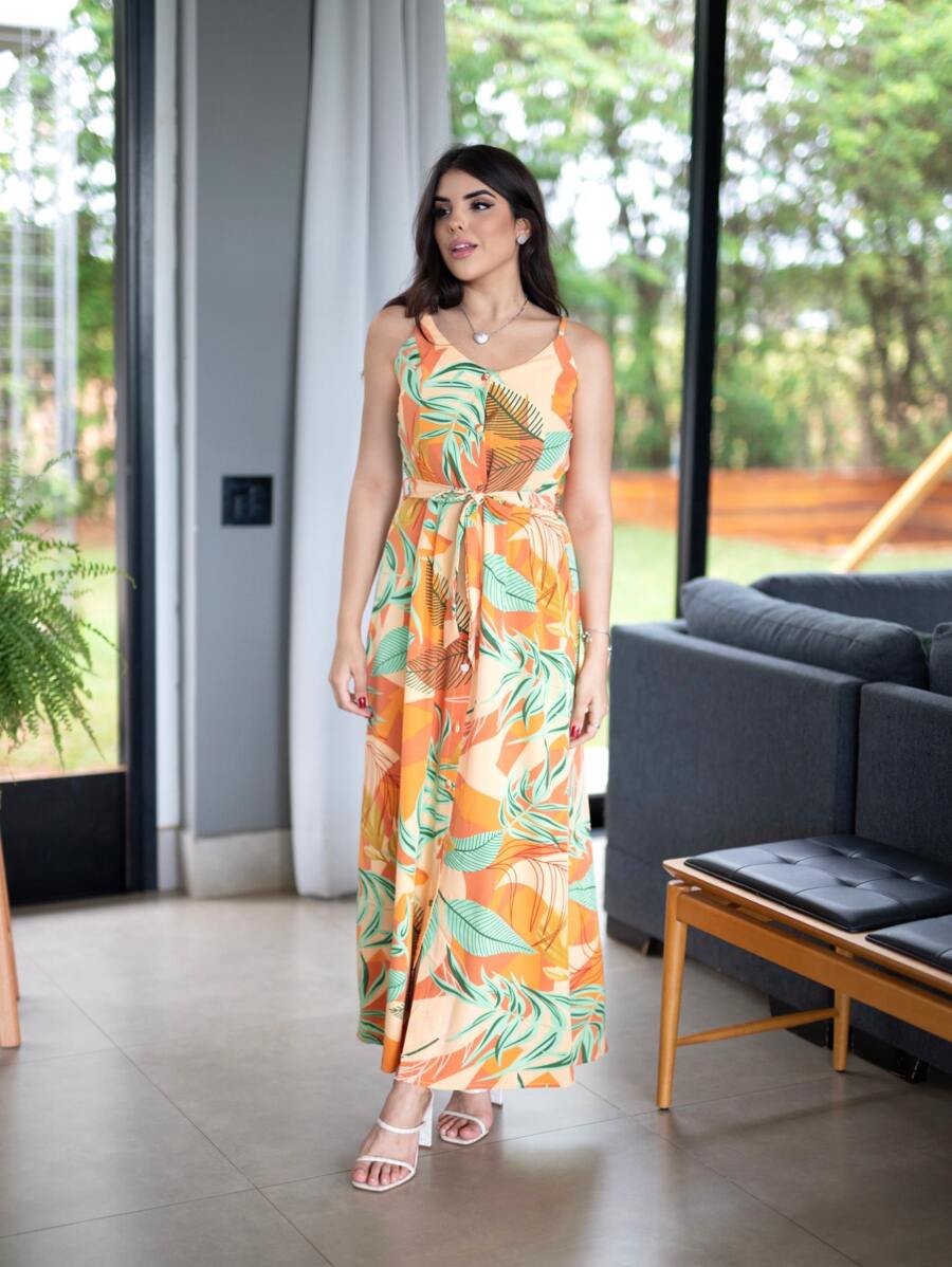 Women Dresses - Màu vàng - Xem 1