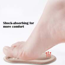 Suricat 前腳墊調整鞋填充物適合男士&女性競技鞋防滑半 - 米色 - 查看 4