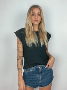 Aveloz Women Tank Tops & Camis - màu đen - Xem 3