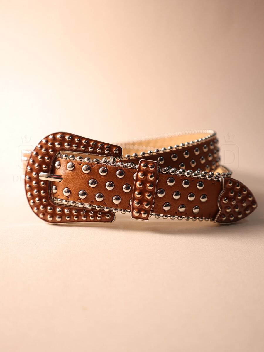 Women Belts - Brown - View 1