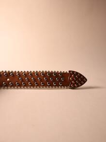 Women Belts - Brown - View 5