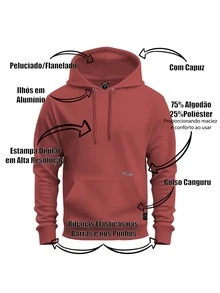 Nexstar Men Sweatshirts - Đỏ - Xem 2