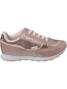 Tênis Infantil Menina Classic Cobre Fecho Zíper Leve Conforto Camin Promoção