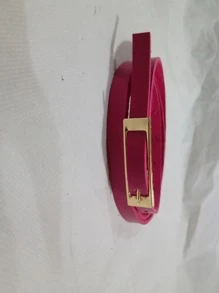 Women Belts - 玫紅色 - 查看 2