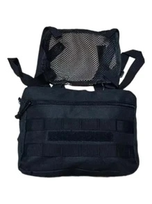 Mochila De Pecho Táctica Mochila Estilo Chest Bag - Negro - Ver 2