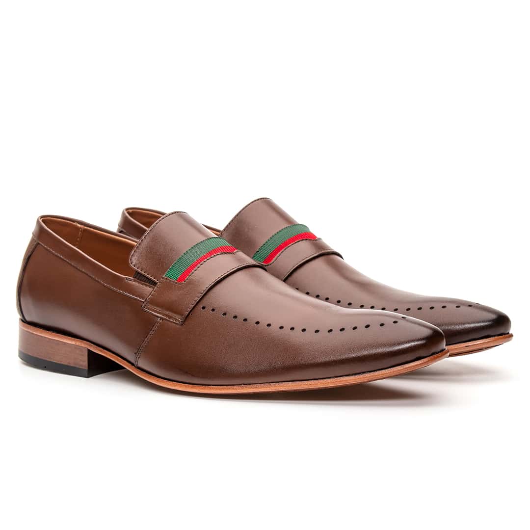 Men Loafers - Rỉ Nâu - Xem 1