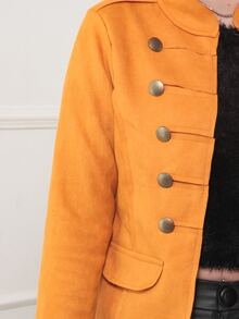 Women Coats - 黃色 - 查看 5