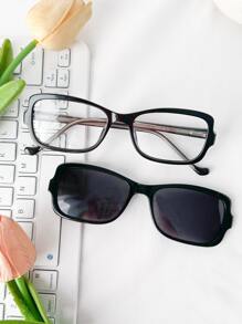 Women Fashion Glasses - màu đen - Xem 1