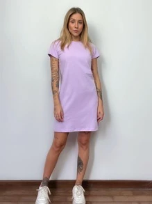 Aveloz Women Dresses - Lilac Purple - View 2