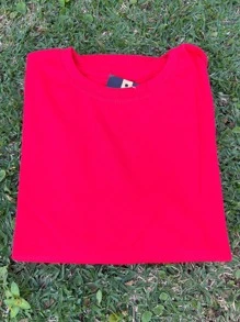 Men T-Shirts - Red - View 4