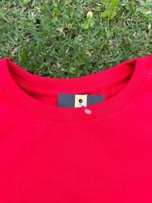 Men T-Shirts - Red - View 5