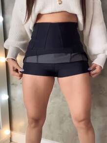 Women Skirts - 黑色 - 查看 3