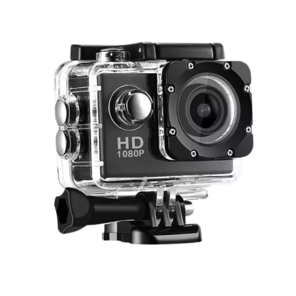 Sports Camera/CAM01/ 1080P,GOPRO/ Camcorder 2.0 Inch Touch Screen 900mAh Battery, 140° Wide Angle, Suitable For Surf Diving, With Mini DV - màu đen - Xem 1