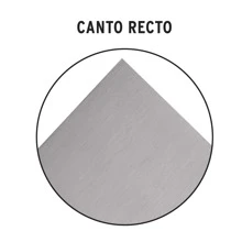 Llana canto recto 11', 6 remaches, mango de plástico, Truper LLP-6L 15412 - Plateado - Ver 2