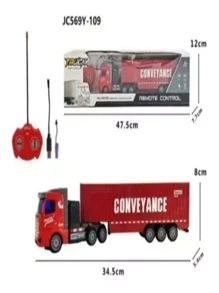 Tráiler largo camión  A Control Remoto - Multicolor - Ver 1