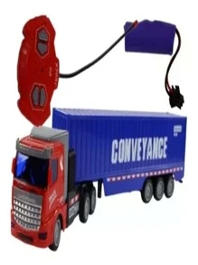 Tráiler largo camión  A Control Remoto - Multicolor - Ver 3