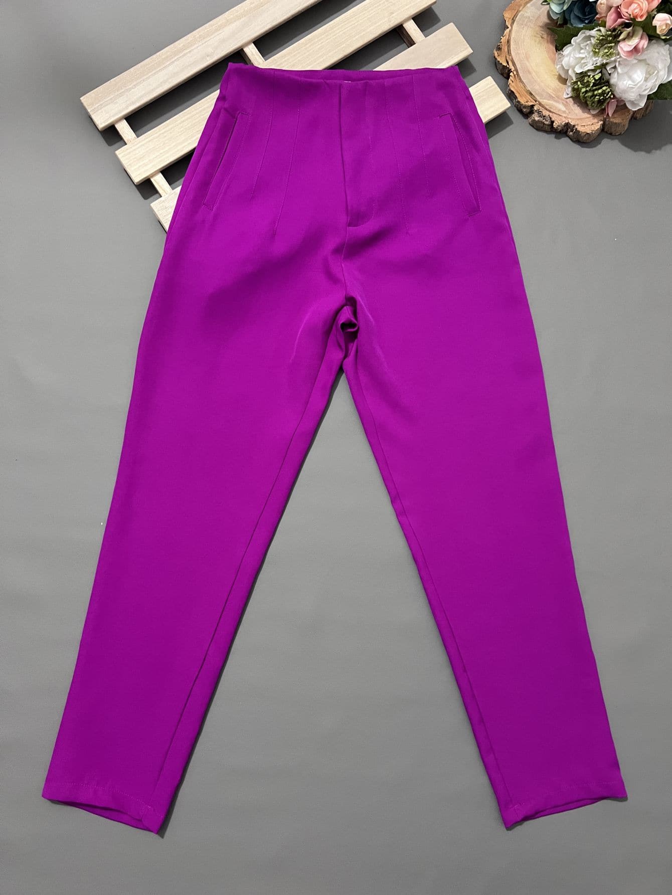 Women Pants - Rosa Roja - Ver 1