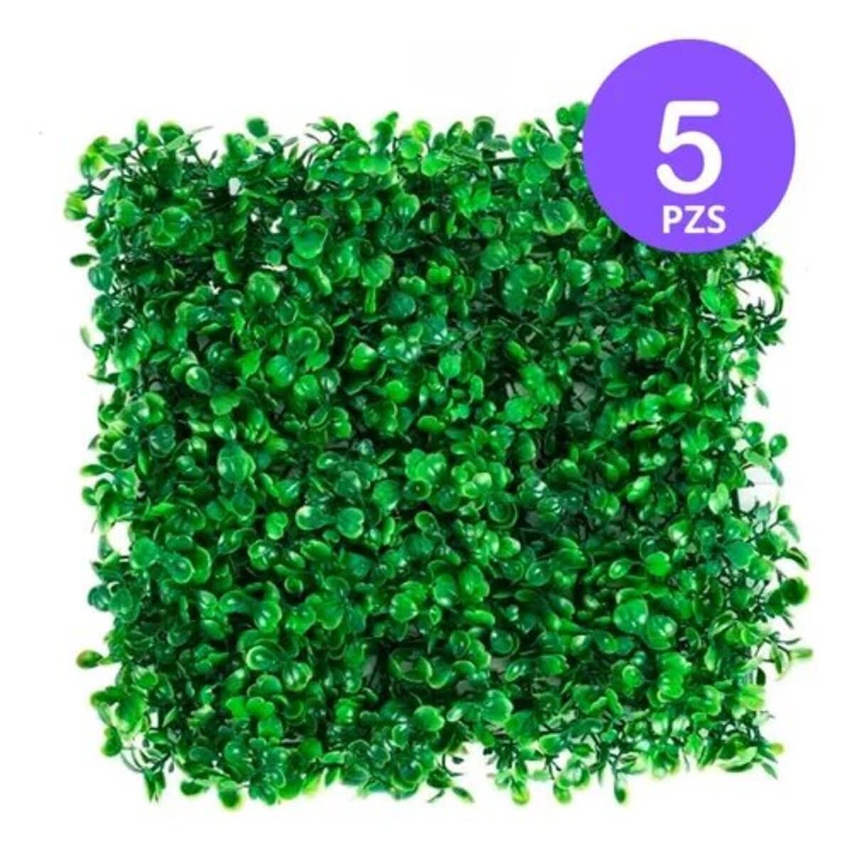 5 Pieces Green Wall Synthetic Artificial Foliage For Your Home 60x40cm