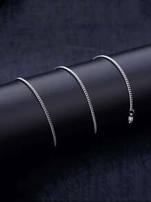 Chain Necklaces - Silver - View 2