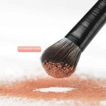 6支装柔软眼部化妆刷套装，适用于晕染、混合、勾勒、细节刻画和轮廓修饰，化妆刷套装，化妆刷组合，化妆刷套装，全套化妆工具，化妆刷套装，全套化妆工具，化妆刷套装，化妆刷礼盒套装 - 黑色 - 查看 2