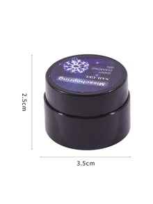 Y2K 美學美甲精美閃光鑽石白金凝膠、紫外線凝膠和鑽石指甲凝膠指甲油 - 彩色 - 查看 3