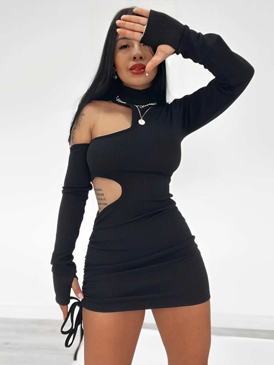 Women Dresses - 黑色 - 查看 1