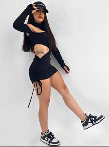 Women Dresses - 黑色 - 查看 4