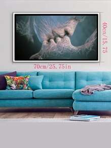 5d Diamond Painting Tool Set, Flower Dream Scenery, Diamond Painting Full Drill Kit For Adults, Fantastic Scene Artwork, Diy Valentine's Day Gift, Wall Decoration