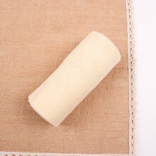 1pc Natural-looking Burlap Ribbon Roll For DIY Gifts Wrapping Bouquets Decorating,Wedding Party Decor - Beige - View 5