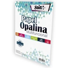 PAPEL OPALINA BLANCA CARTA BLANCURA 95% 120 GR - Blanco - Ver 1