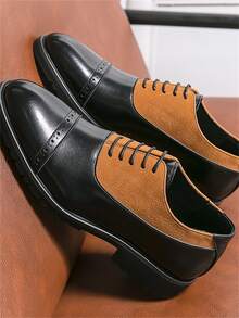 Men's Leather Sandals, Casual Breathable Non-Slip Versatile For Summer - Black - View 3
