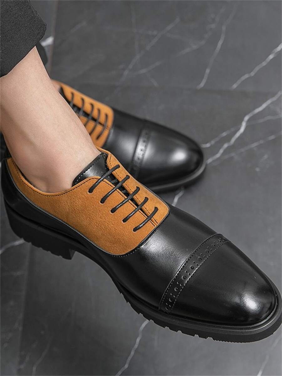 Men's Leather Sandals, Casual Breathable Non-Slip Versatile For Summer - Black - View 1