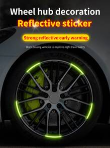 Đỏ  Bánh xe Phản chiếu Sọc - Đỏ - Xem 7