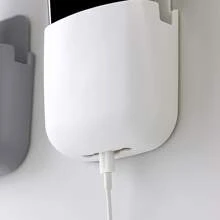 1 Miếng Hộp lưu trữ điều khiển từ xa , Đục lỗ-free Sạc điện thoại Giá đỡ , Gắn trên tường Lưu trữ , Giá đỡ điện thoại Giá đỡ điện thoại Với Keo dán Cho văn phòng Quân nhu Nhà  Hộp đựng Đồ tắm rửa
 , Văn phòng phẩm - Nhiều màu - Xem 6