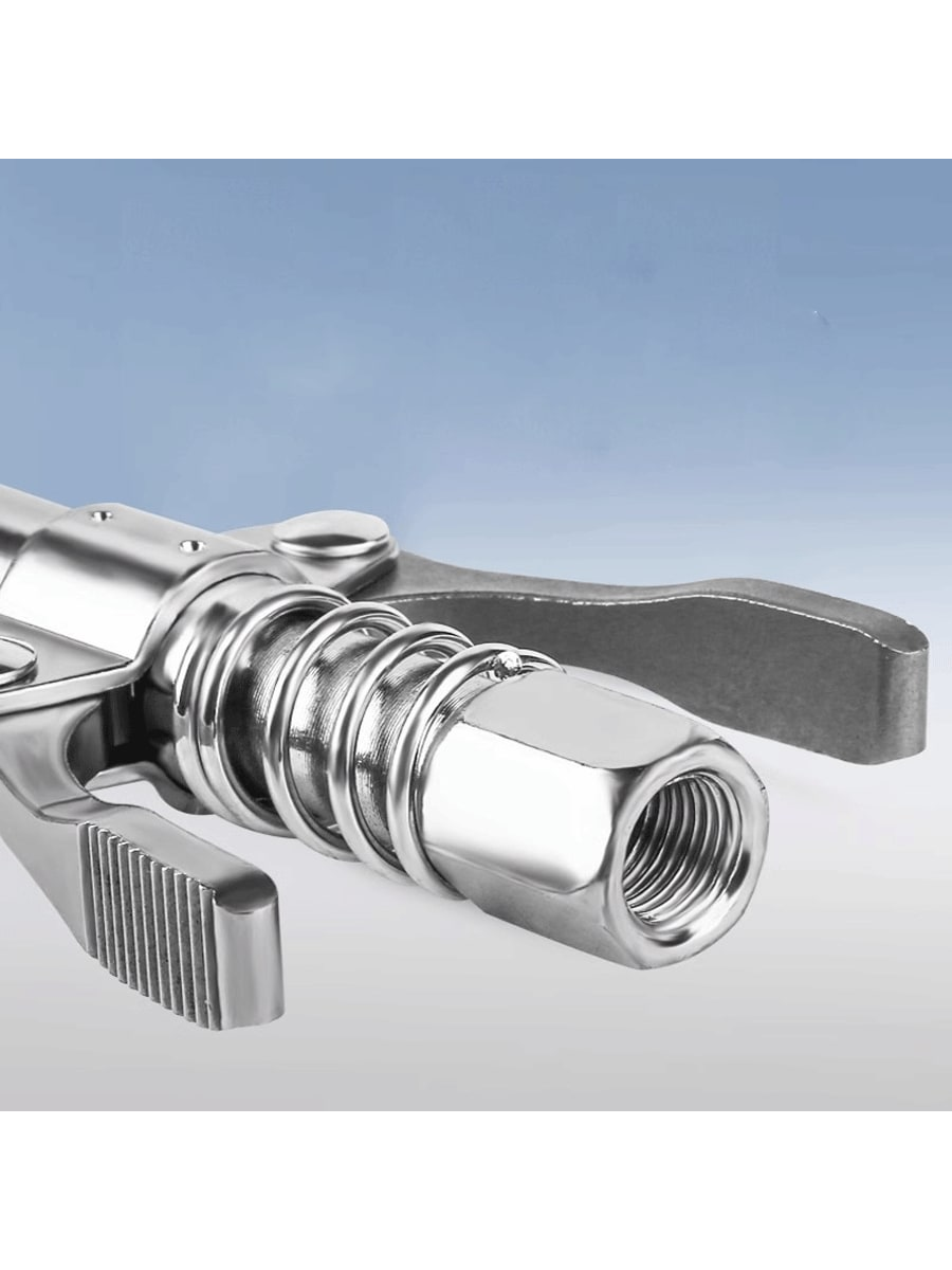 Grease Guns Zerk Fittings Couplers High Pressure Long Nozzles With