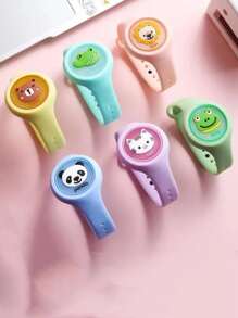 5pcs/10pcs Random Animal Shaped Silicone Birthday Party Decoration Bracelet