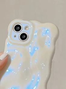 1入組波浪邊框防摔手機殼 - 彩色 - 查看 3