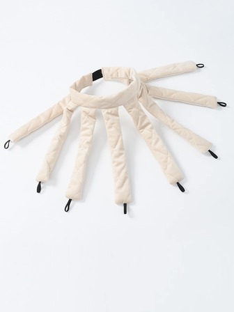 1pc Random Color Velvet Octopus Hair Curling Styling Tool, Squid Hair Roller Sleep Headband No Heat Wave Wand