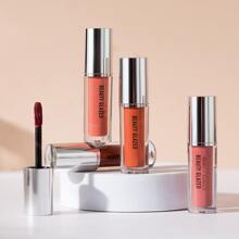 1入組啞光口紅唇部泥,防水持久不易脫妝絲絨唇部污漬,多用途適用於唇部和臉頰,不粘杯子不褪色唇彩彩妝化妝品 - B158-104 - 查看 6