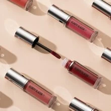 1入組啞光口紅唇部泥,防水持久不易脫妝絲絨唇部污漬,多用途適用於唇部和臉頰,不粘杯子不褪色唇彩彩妝化妝品 - B158-104 - 查看 7