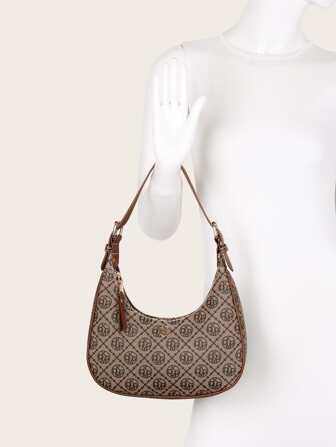 DK DKMG VANESSAMAY&DKMG 1st PU-axelväska i retrostil med asymmetriska mönster, lätt och justerbar, lämplig för morsdagssemester, fester, semestrar, dejting, shopping, daglig användning och som present till kvinnor, affärsväska för kvinnor, perfekt för kontor, Affärer Och Arbete, Väska För Kvinnor Elegant