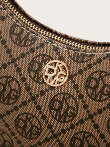 DK DKMG VANESSAMAY&DKMG 1 件复古风格 PU 单肩包，不对称图案，轻巧可调节，适合母亲节假期、派对、度假、约会、购物、日常使用，以及作为送给女性的礼物，女士商务休闲包，非常适合办公室、商务和工作，女士优雅包