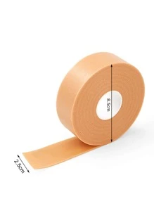 手足護理保護膠帶捲1入組彈性耐磨鞋跟貼多用途包裹運動泡沫膠帶腳趾手指繃帶手腕手臂膝蓋防滑高跟鞋保護 - 杏色 - 查看 6