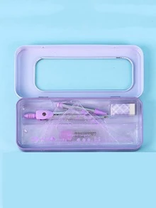 Student Stationery Set, Compass And Soft Ruler 8-Piece Set - Sets - View 4