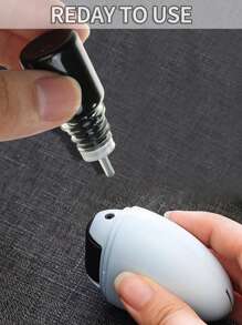 1pc Confidential seal roller type photosensitive seal express single information privacy garbled correction smear pen - Black - View 5