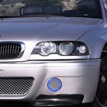 Car Bumper Vent Inlet Air Duct Air Intake Pipe Grille Mesh Universal Autos Modification Decorative Parts - Blue - View 2