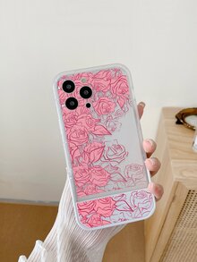 印花透明手機殼帶底座 - 彩色 - 查看 4