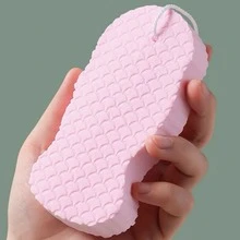1pc Pink Matte Cosmetic Sponge, Painless - Pink - View 4