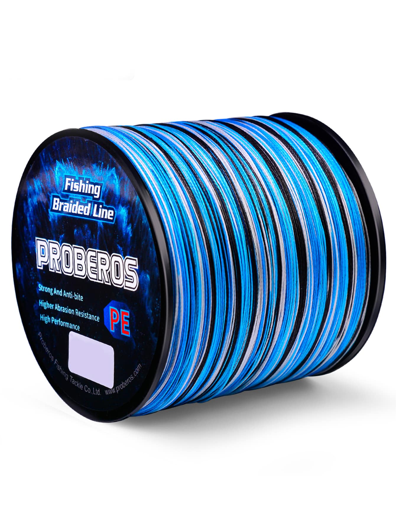 PRO BEROS 1pc Braided Detail Fishing Line - Blue - View 1